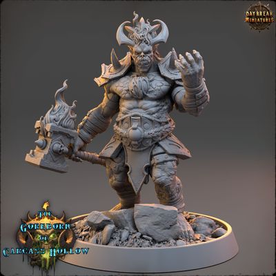 General Raxar Boneharrow - "The Goreborn of Carcass Hollow" - Daemons
