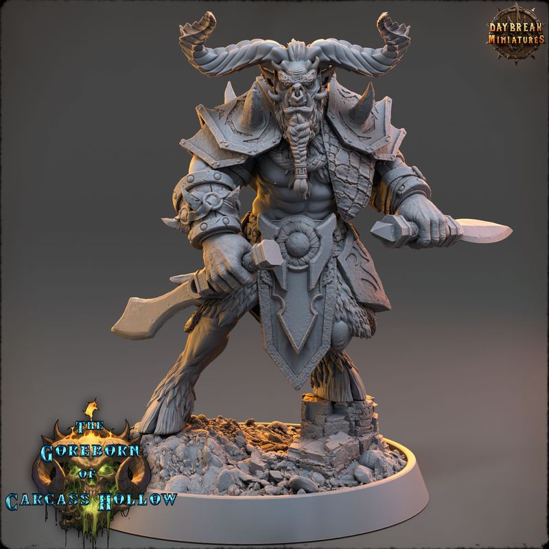 Krythar Maelkor- "The Goreborn of Carcass Hollow" - Daemons