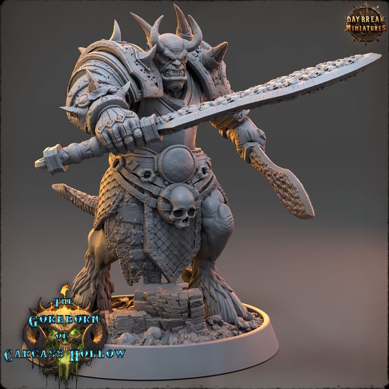Varnyx Tzlak  - "The Goreborn of Carcass Hollow" - Daemons