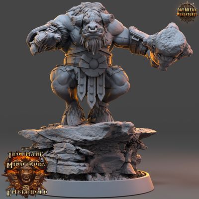 Draknar Bonecrusher  - "The Ironmane Minotaurs of Emberhold"