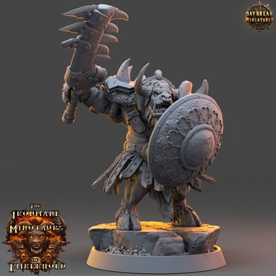 Goroth Warhowl  - "The Ironmane Minotaurs of Emberhold"