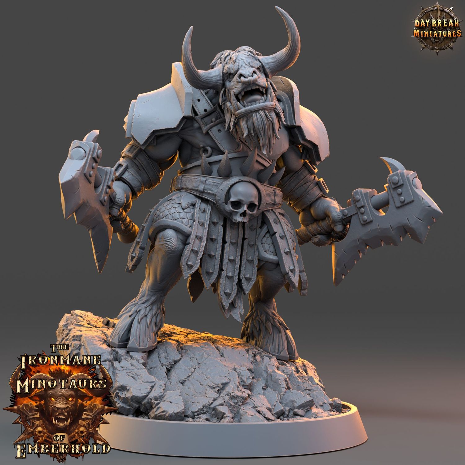 Kharnus Firehorn  - "The Ironmane Minotaurs of Emberhold"
