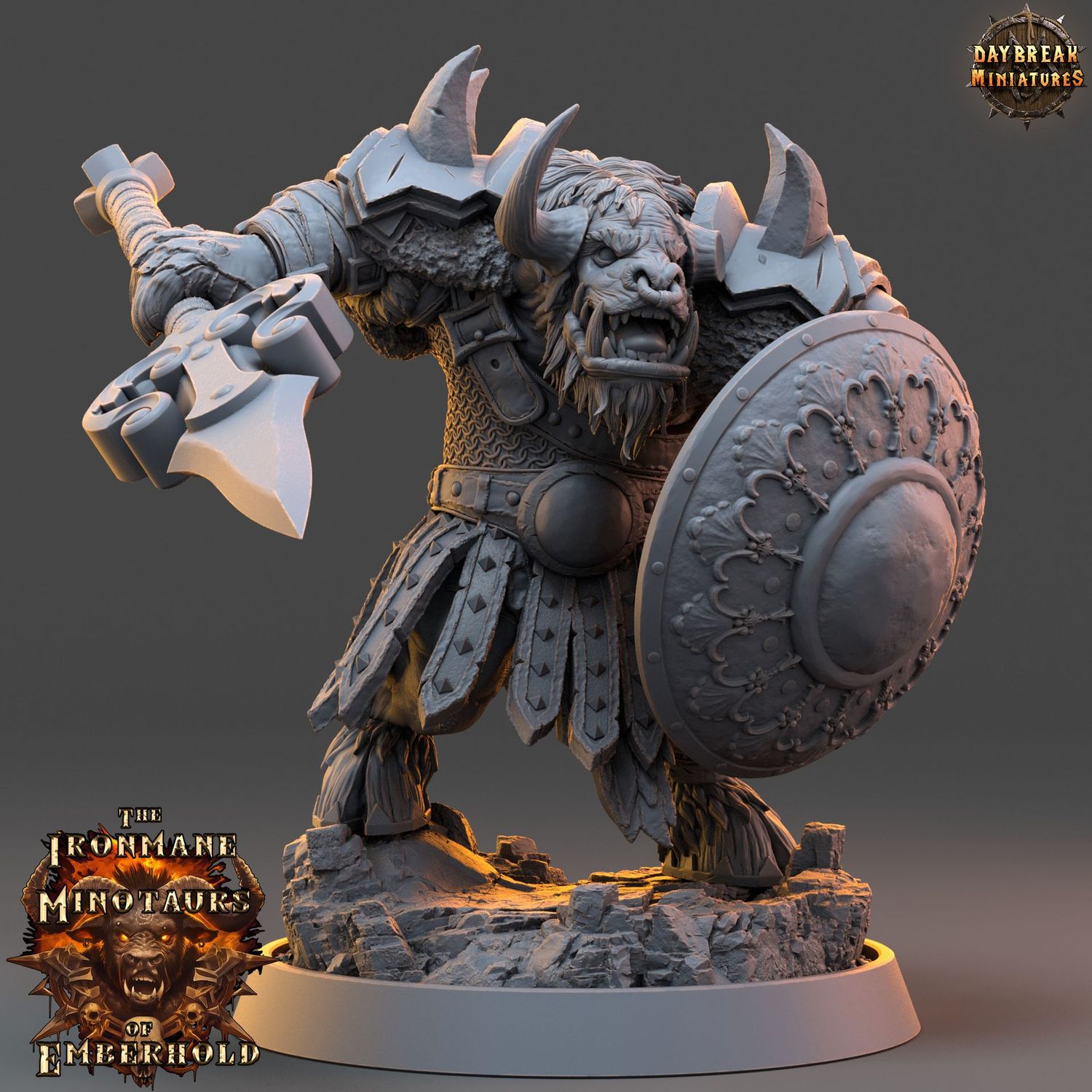 Vorgrim Nightstalker  - "The Ironmane Minotaurs of Emberhold"