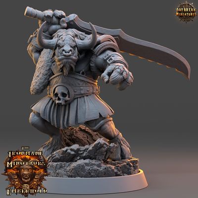 Zorath Hellbane  - "The Ironmane Minotaurs of Emberhold"