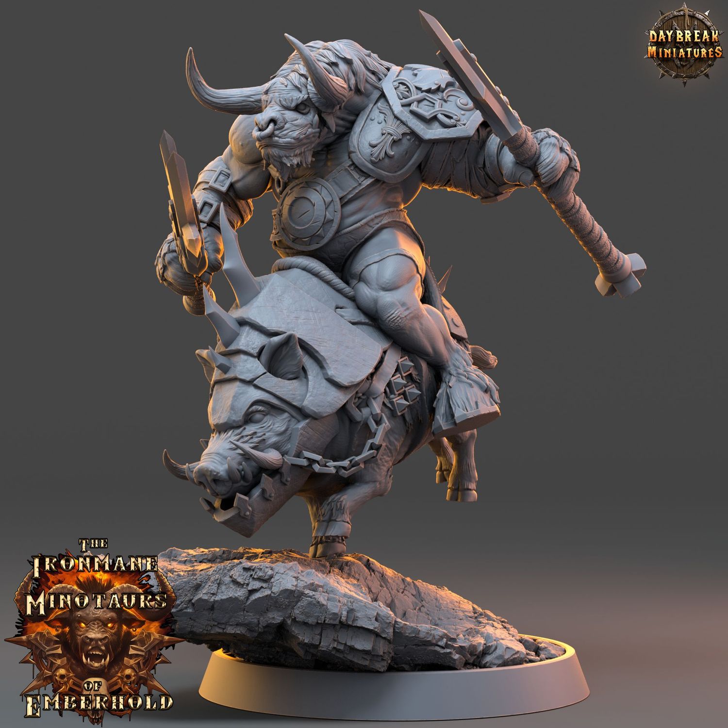 Torvak Stormrage  - "The Ironmane Minotaurs of Emberhold"