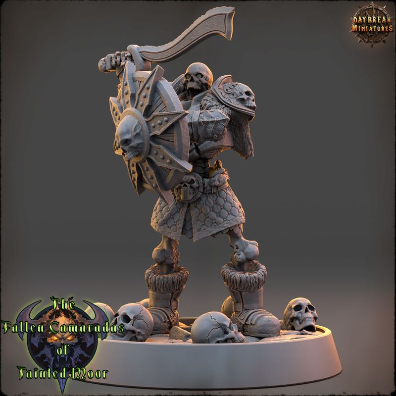 Wight Knight of the Bone Legion - "The Fallen Camaradas of Tainted Moor"