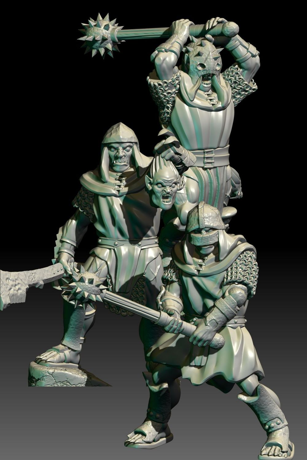 Black Orcs- "Troll Caves" (Pack 6 units)