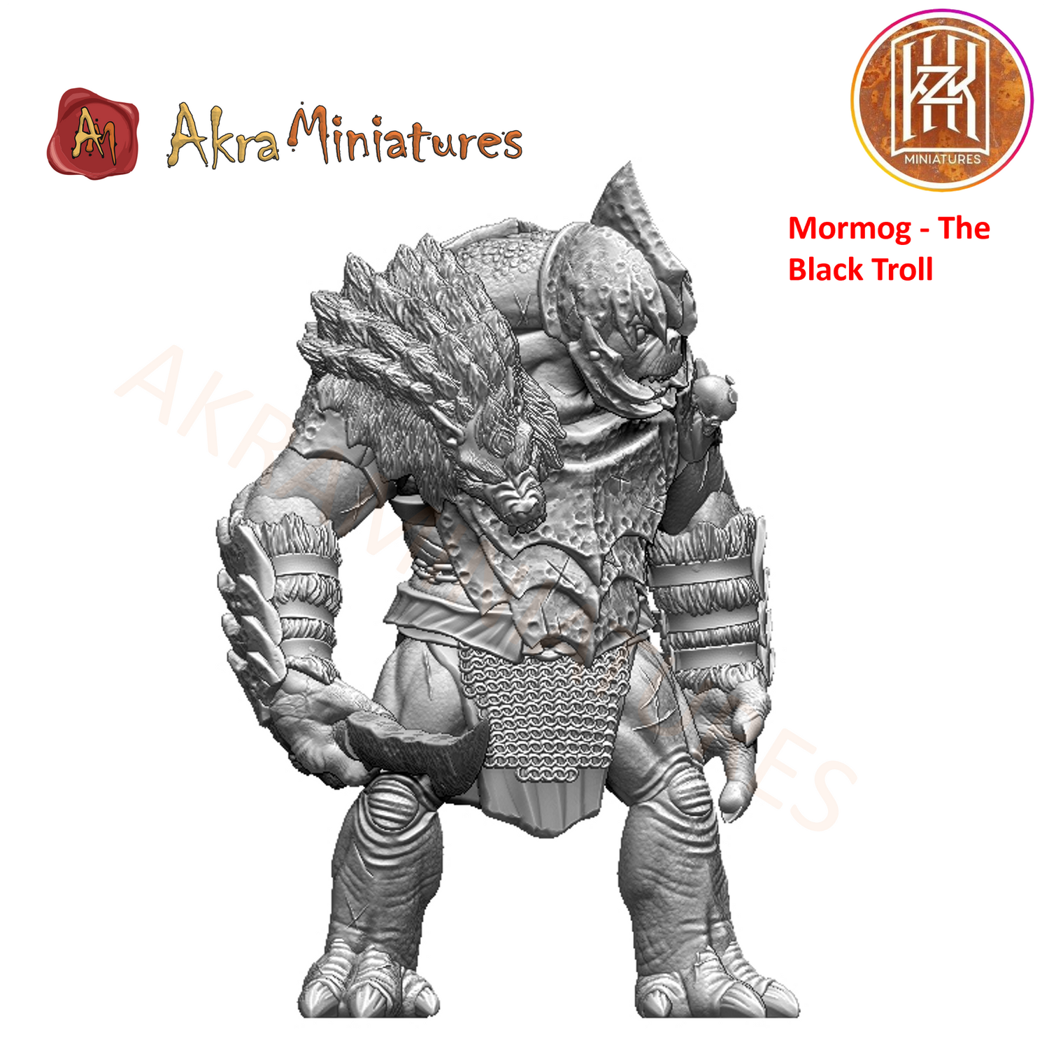 Mormog the Black Troll - "Troll Caves"