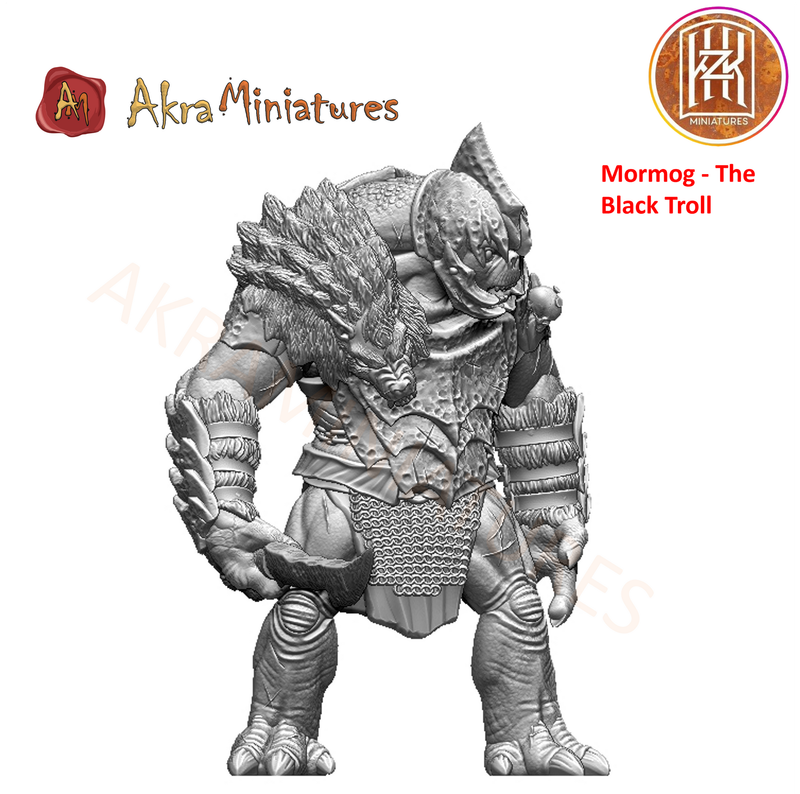 Mormog the Black Troll - "Troll Caves"