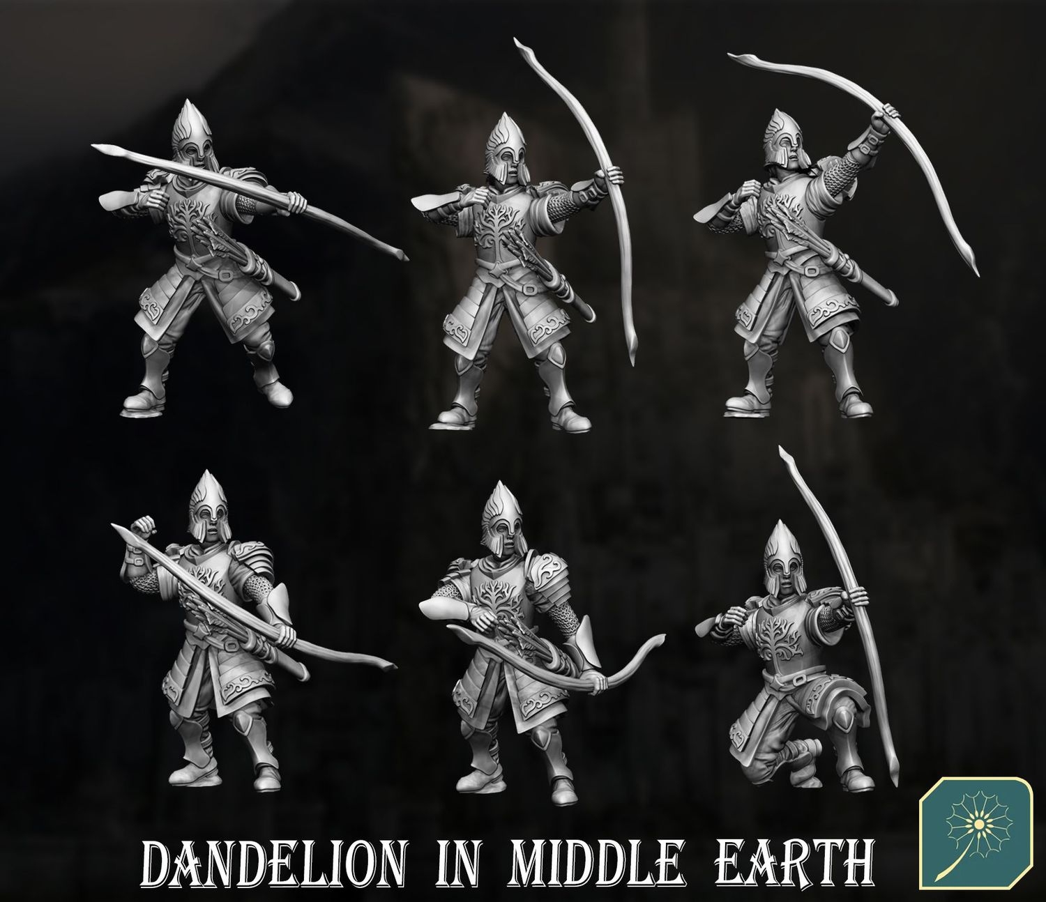 Soldier of Guard Tower - Bowmen (pack 6 units)