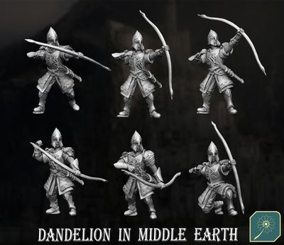 Soldier of Guard Tower - Bowmen (pack 6 units)