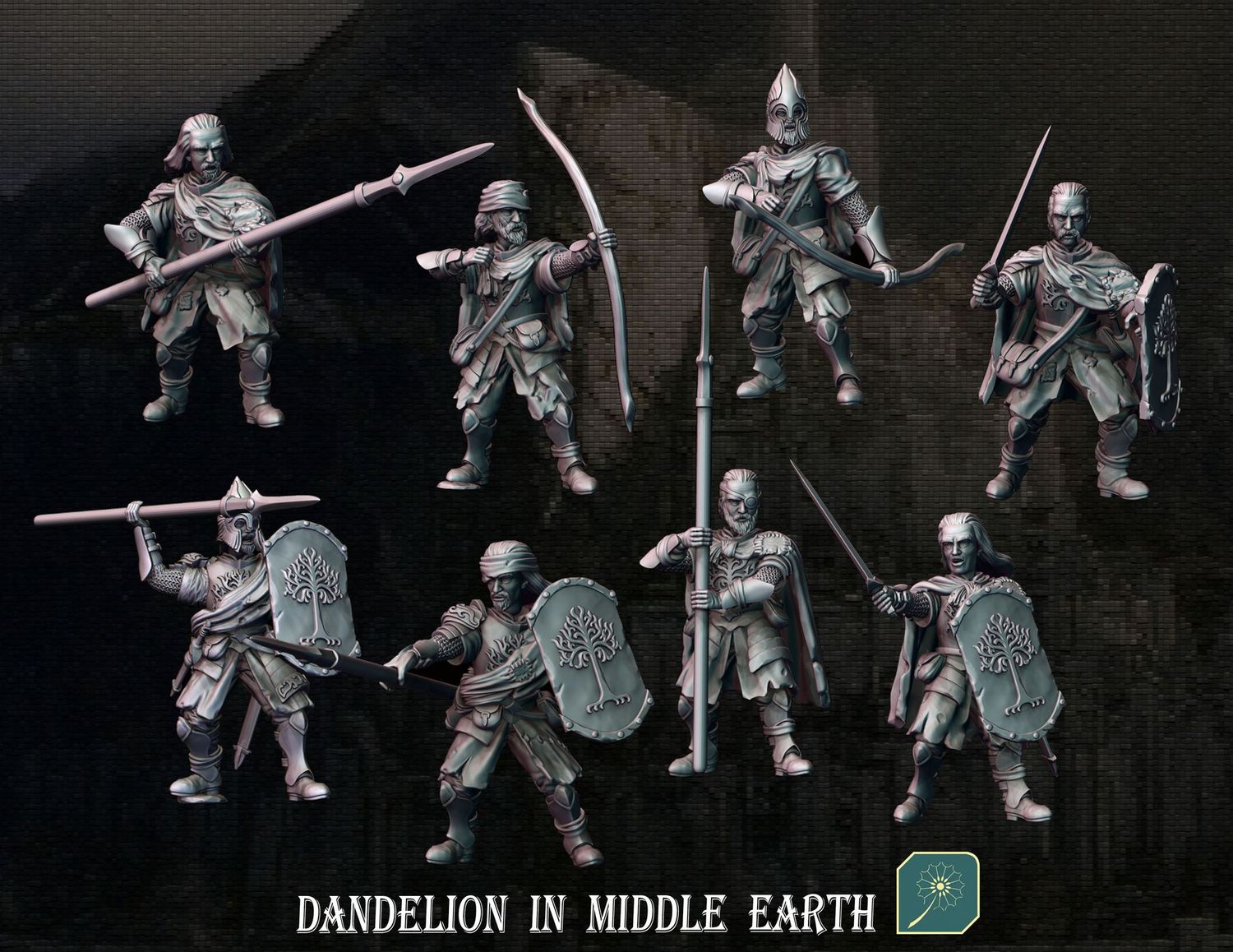 War Veterans of Guard Tower (pack 8 units)