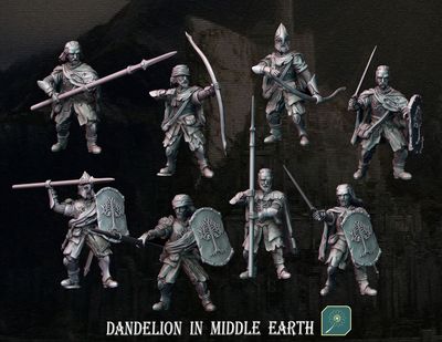 War Veterans of Guard Tower (pack 8 units)