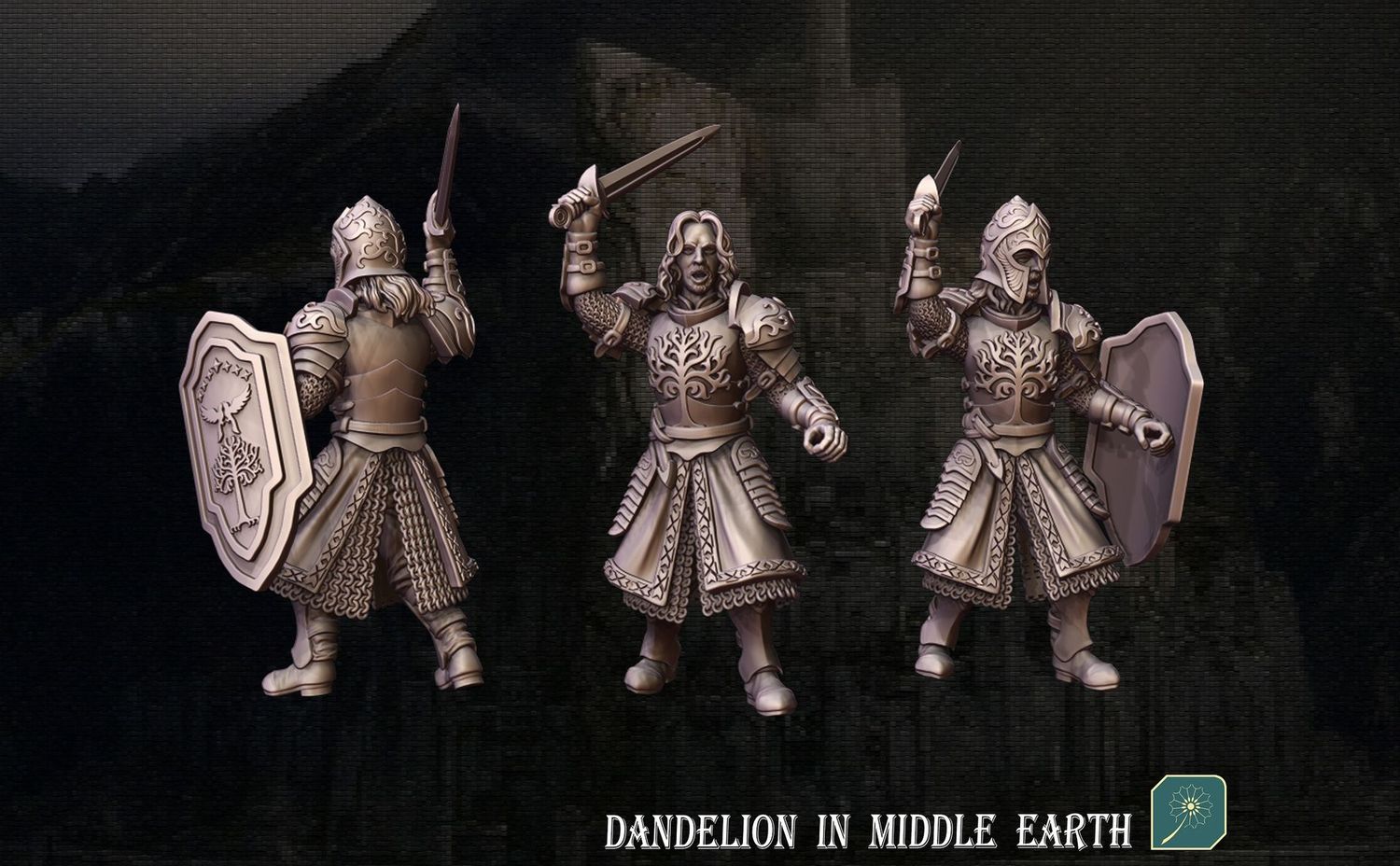Captain of Moonland Ranger (on foot and mounted)