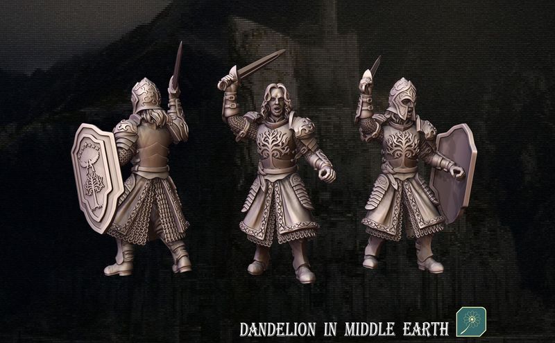 Captain of Moonland Ranger (on foot and mounted)