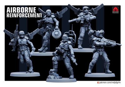 Airborne Reinforcement (pack 5 units )