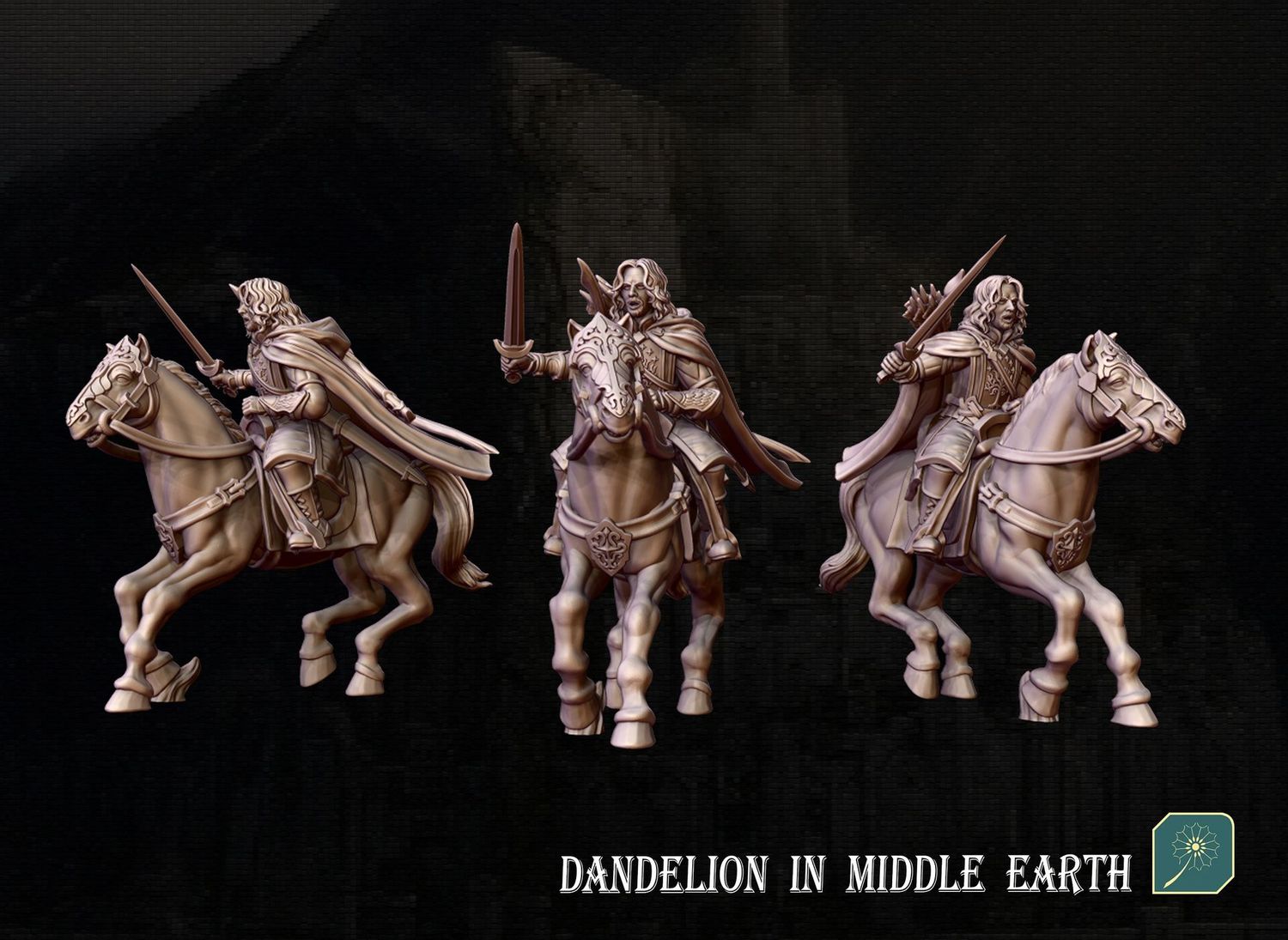 Captain of Moonland Hunter version (on foot and mounted) Captain of Moonland Hunter version (on foot and mounted)