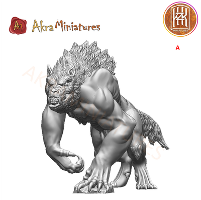 Werewolf_A - "Dwarven Travelers and Werewolves hunters"