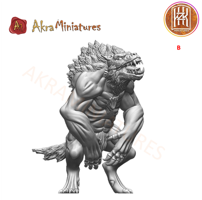 Werewolf_B - "Dwarven Travelers and Werewolves hunters"