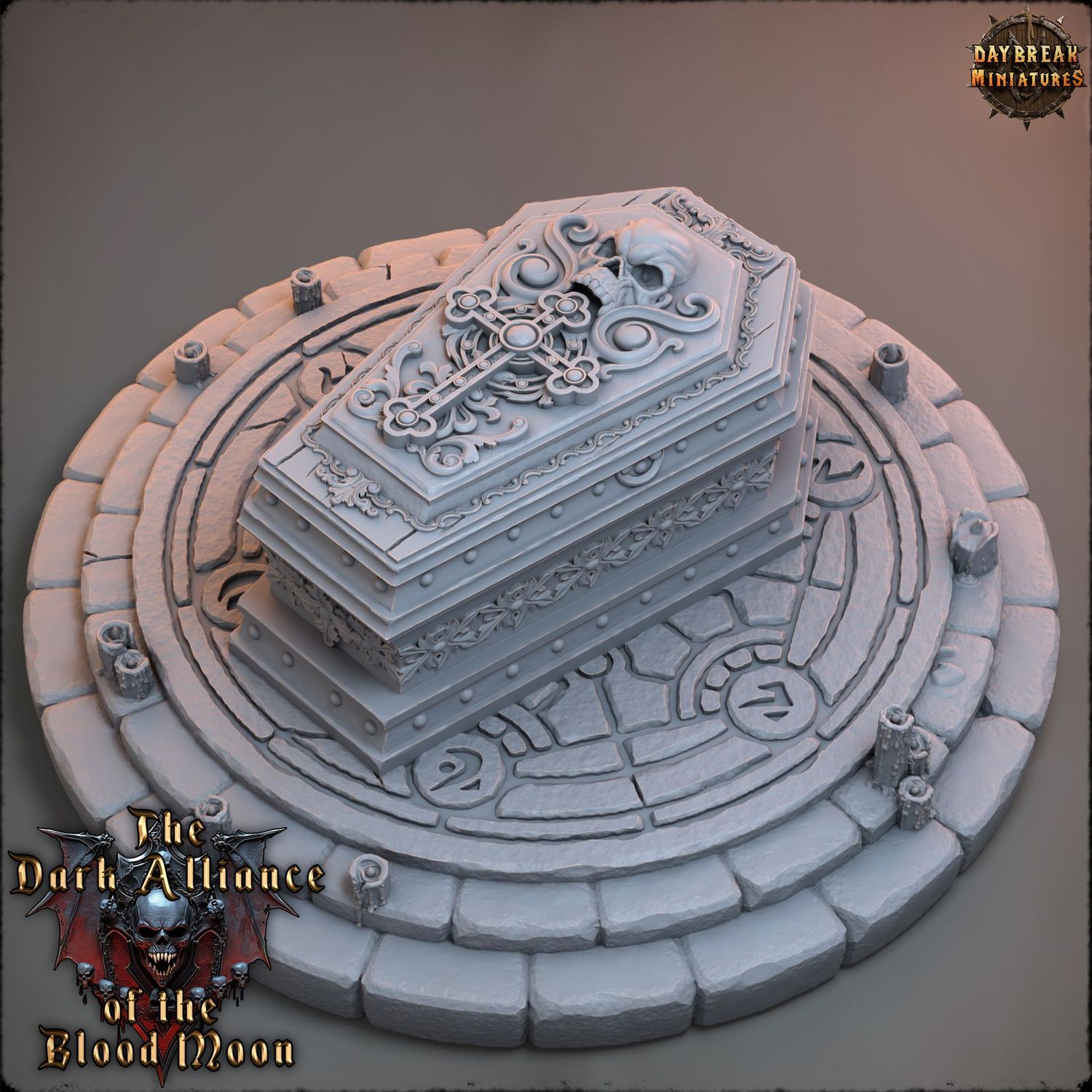 Tomb of Prince Alaric Moonveil -  Tomb of Prince Alaric Moonveil - "Dark Alliance of the Blood Moon"