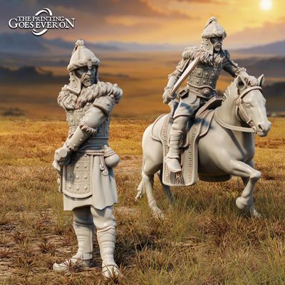 Tales of the Golden Khanate -Commander (foot and mounted)