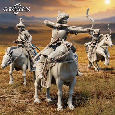 Tales of the Golden Khanate - Mounted Archers (pack 3 units)