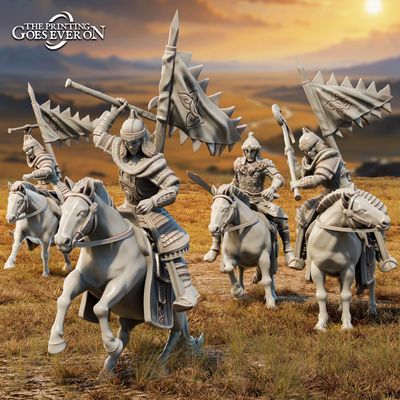 Tales of the Golden Khanate - Mounted Warriors (pack 4 units)