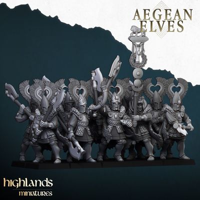 Aegean Elves Nemean Lions (pack 10 units)