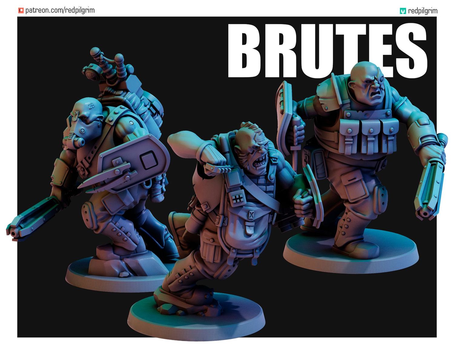 Ogryns - Brutes (pack 3 units )