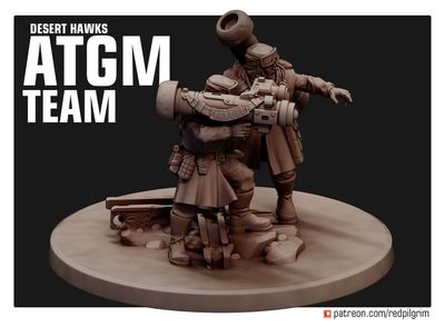 Desert Hawks ATGM Team - Heavy Rocket