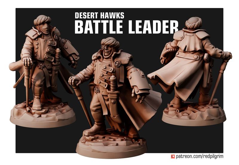 Desert Hawks Battle Leader