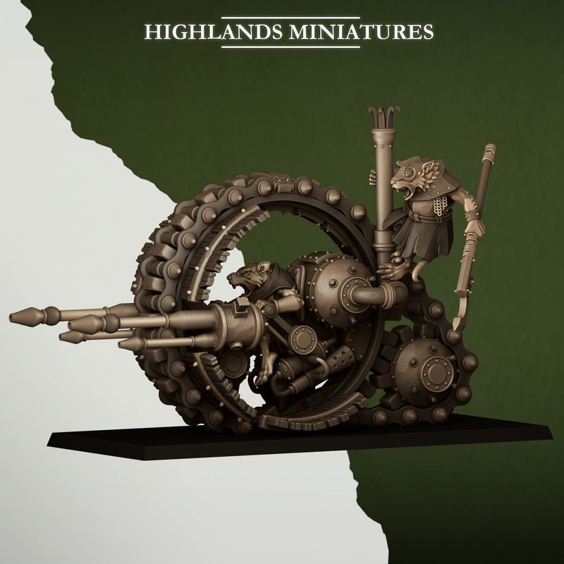 Sewer Vermin Wheeled Engine