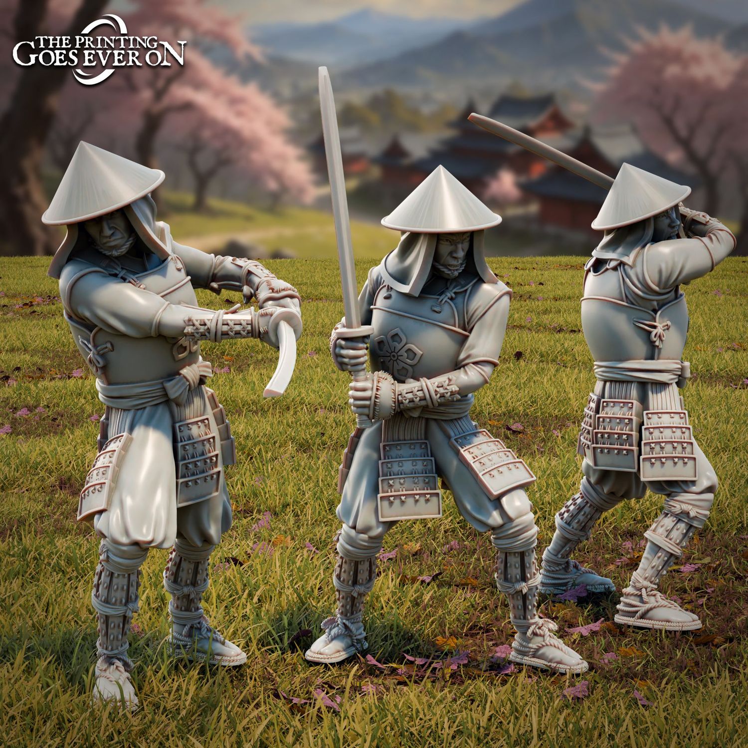 Ashigaru Katanas (3 units)- "Chapter 51-Tales Of The Jade Empire"