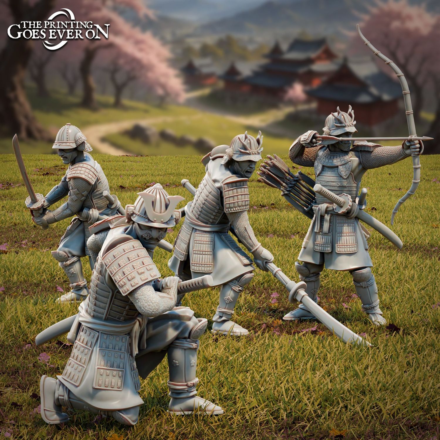 Jade Empire Samurai (4 units)- "Chapter 51-Tales Of The Jade Empire"