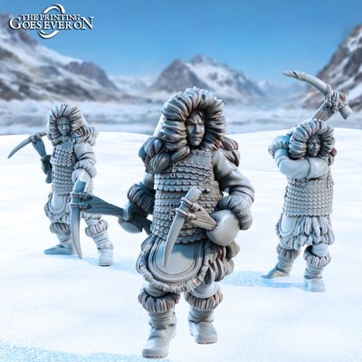 Frostkin Icebreakers-(pack 3) " Chapter 53 - Tales of the Glacial Wilds"