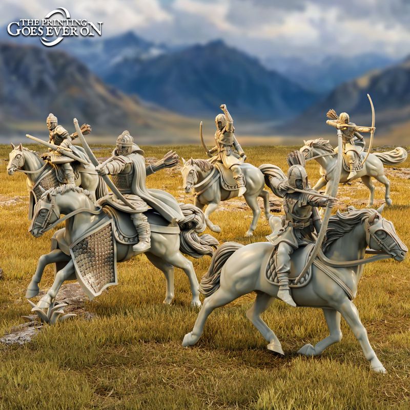 Riddermercia Mounted Archers (pack 4) - "Chapter 55 - Tales of Wind and Saddle "