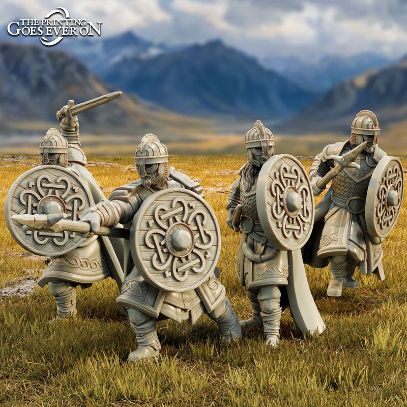 Riddermercia Riders - On Foot (pack 4) - "Chapter 55 - Tales of Wind and Saddle "