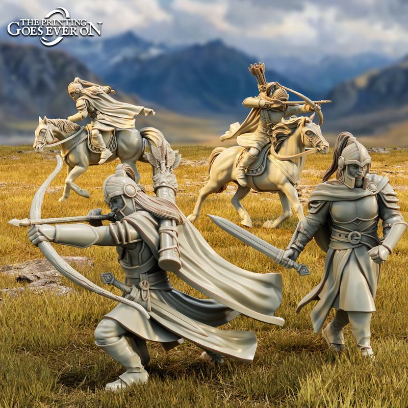 Riddermercia Skirmishers (pack 4) - "Chapter 55 - Tales of Wind and Saddle "