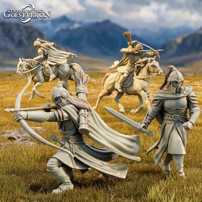Riddermercia Skirmishers (pack 4) - "Chapter 55 - Tales of Wind and Saddle "