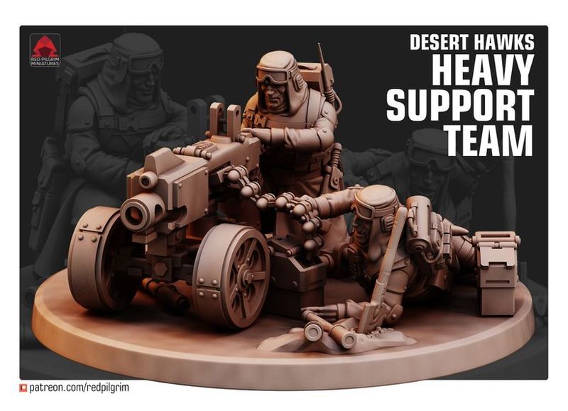 Desert Hawks Heavy Support Team