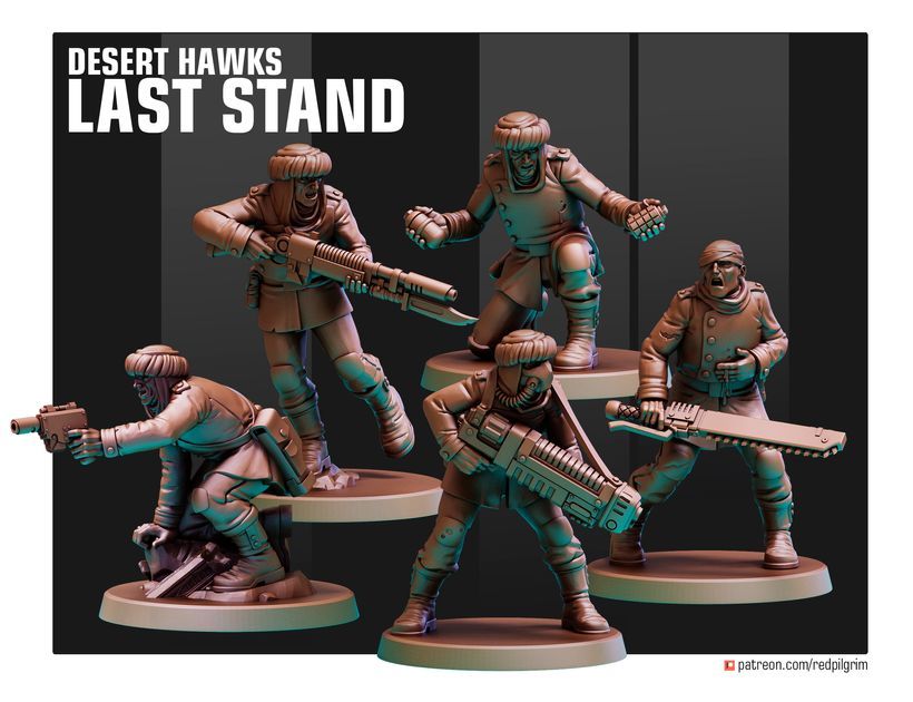 Desert Hawks Last Stand (pack 5 units)
