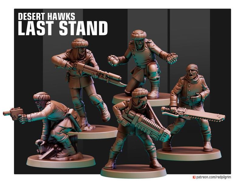 Desert Hawks Last Stand (pack 5 units)