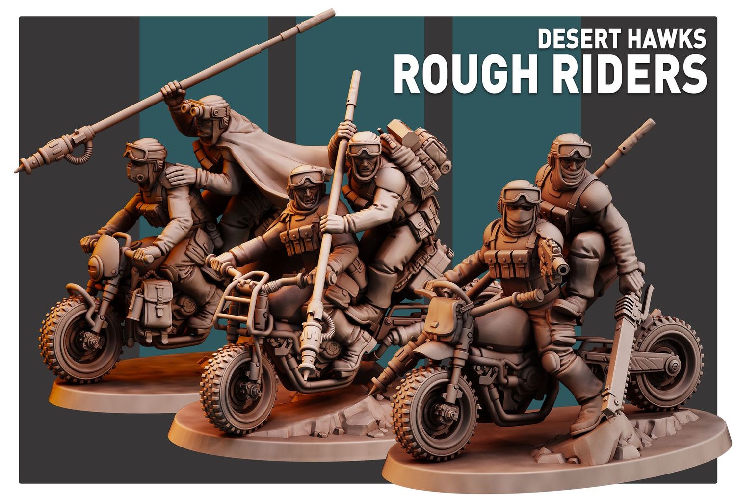 Desert Hawks Rough Riders (3 units)