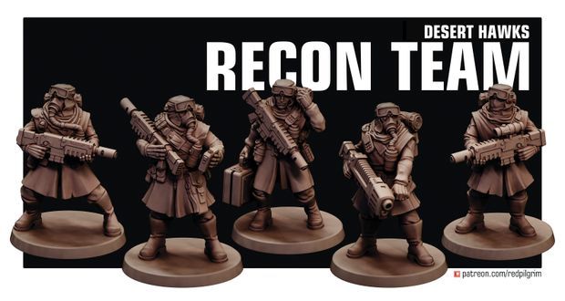 Desert Hawks Recon Team