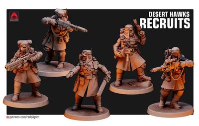 Desert Hawks Recruits