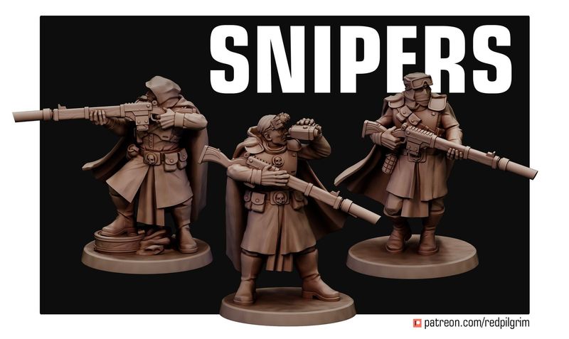 Desert Hawks Snipers (3 units)