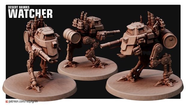 Desert Hawks watcher (1 unit)