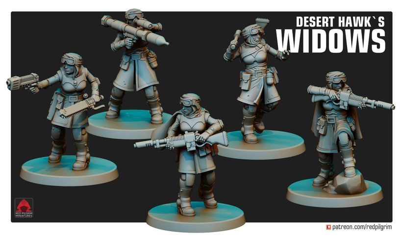 Desert Hawks widows