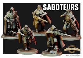 Saboteurs (pack 5 units )