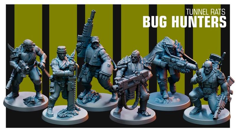 Tunnel Rats Bug Hunters (pack 6)